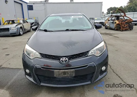 2014 Toyota Corolla L z USA, uszkodzony, nr VIN 2T1BURHEXEC127224